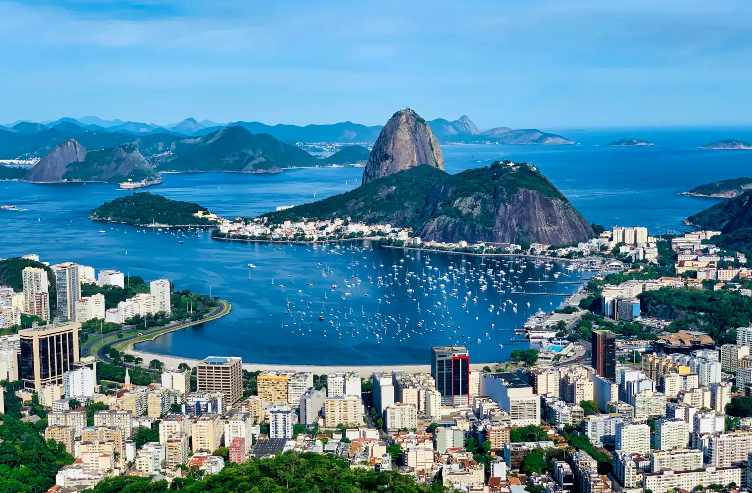Skyline view of Rio de Janeiro, Brazil - location of IATA AGM 2026